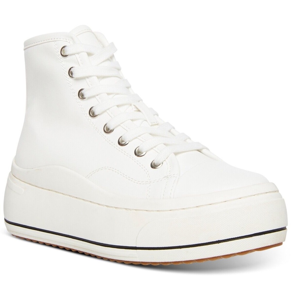 Madden Girl Renegade White Pari Platform Sneakers